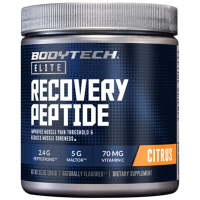 BodyTech Elite Recovery Pep citrus peptides powder