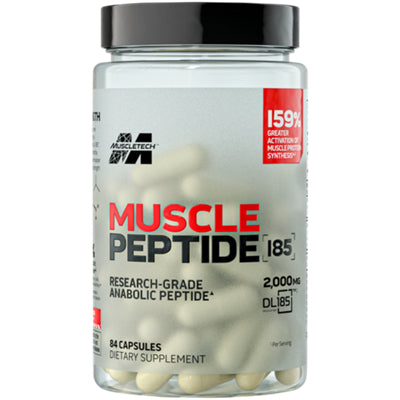 Muscletech Muscle Peptide 185 supplement, 84 capsules