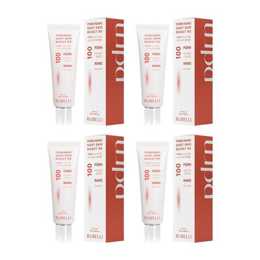 Rubelli PDRN Nano Shot 100 skin boost ampoule 4-pack