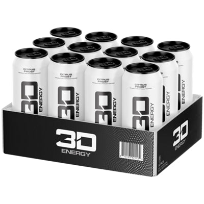 12-count pack of 3D Energy drinks
