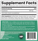 RHO lime essence glutathione supplement with 30 servings
