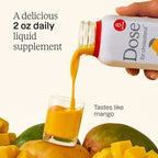 Dose for Cholesterol fruit flavored supplement drink