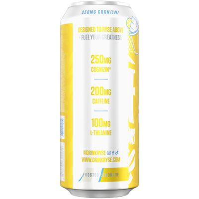 Ryse Fuel Frosted Lemonade ready-to-drink energy beverage