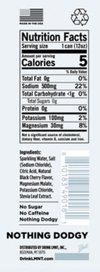 Black cherry salt electrolyte drink can by LMNT
