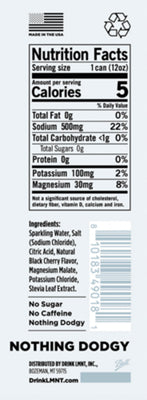 Black cherry salt electrolyte drink can by LMNT