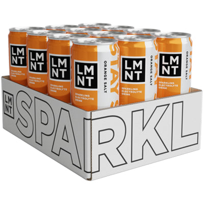 Orange Salt sparkling electrolyte beverage by LMNT