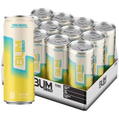 BUM Energy pina colada energy drink 12-pack