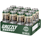 Mountain Buzz zero sugar energy drink by Grizzly
