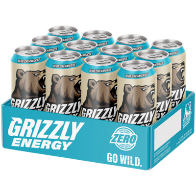 Zero sugar Grizzly energy drink multi-pack