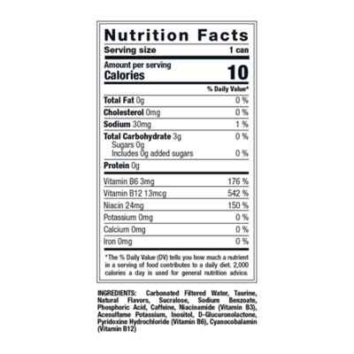 16 fl oz Grizzly energy drink can