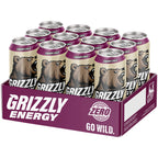 Cherry cola Grizzly energy drink pack