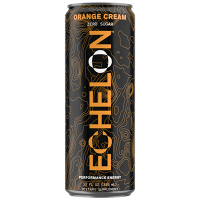 ECHELON zero sugar orange cream energy drink 12-pack