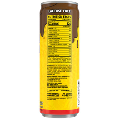 Ready-to-drink GHOST protein beverage with 25g protein