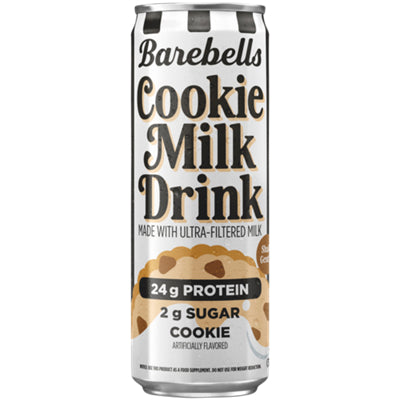 Barebells cookie milk protein drink 12-pack