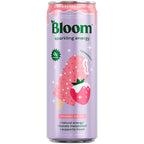 Bloom Nutrition Strawberry Shortie sparkling energy drink 12-pack