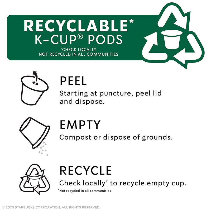 Starbucks single-serve coffee pods pack