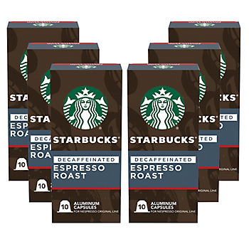 Starbucks Decaf Espresso Roast Nespresso Original Line capsules 60 count
