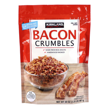Kirkland Signature crumbled bacon product front