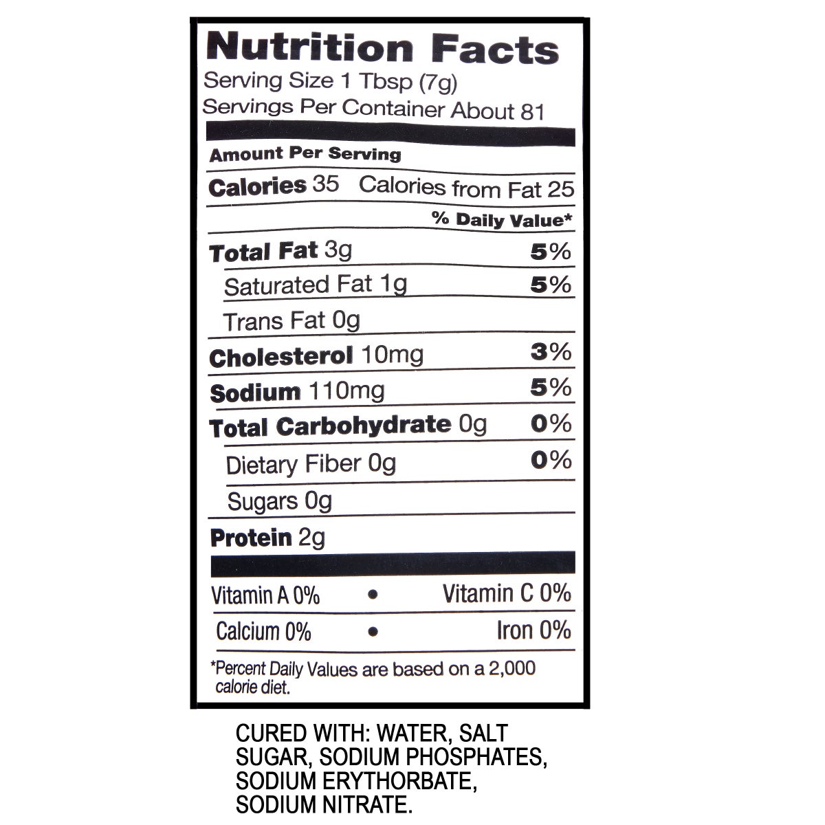 20 oz resealable pouch of bacon crumbles