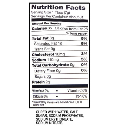 20 oz resealable pouch of bacon crumbles