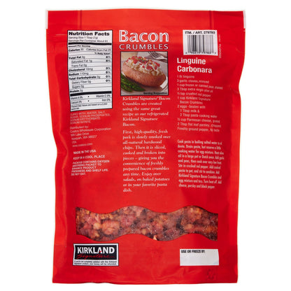 Naturally smoked bacon crumbles by Kirkland Signature