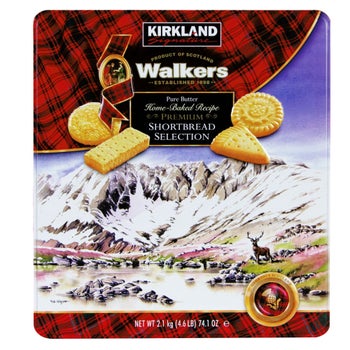 Kirkland Signature Walkers premium shortbread selection 4.6 lbs