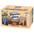 Famous Amos sweet snack cookies front view