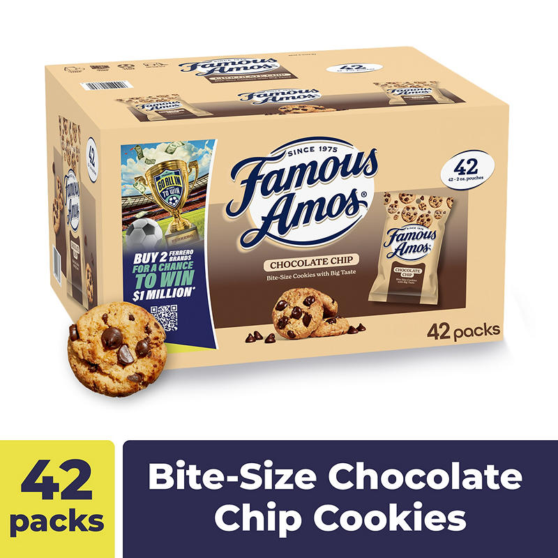 Famous Amos party snack cookies