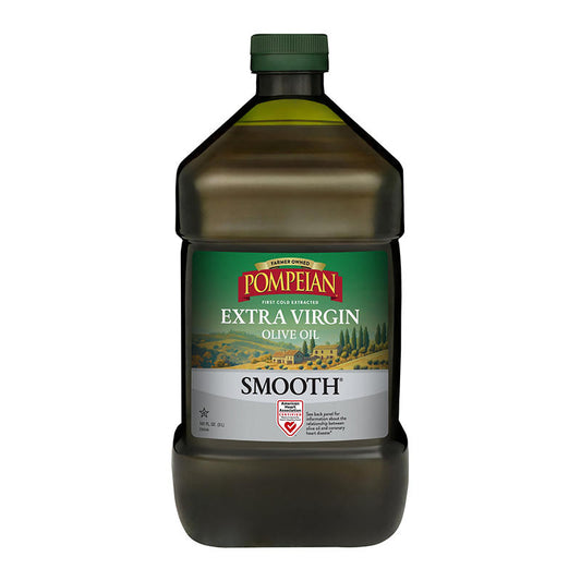 Pompeian Smooth extra virgin olive oil 101 fl oz bottle