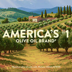 Pompeian smooth olive oil label detail