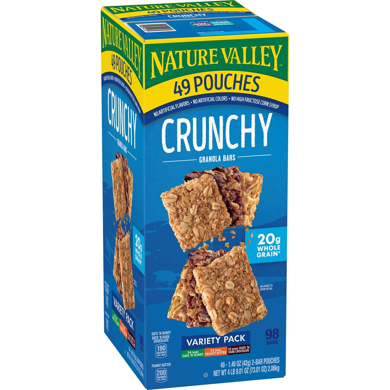 Nature Valley Crunchy Granola Bars Variety Pack 49 ct
