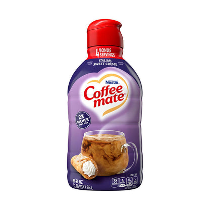 Coffee-Mate Italian Sweet Creme coffee creamer bottle
