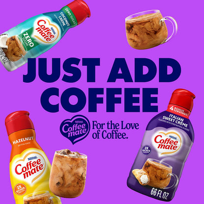 Coffee-Mate creamer bottle back label
