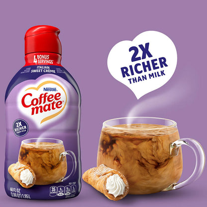 Italian Sweet Creme creamer bottle cap