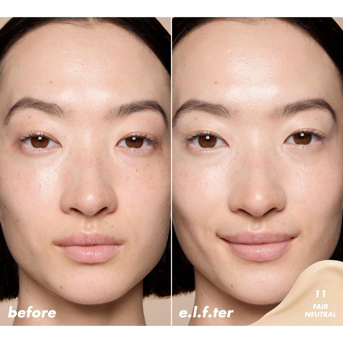 e.l.f. 11 Fair Neutral concealer with satin finish