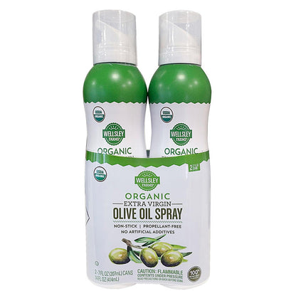 Wellsley Farms organic extra virgin olive oil spray 2-pack