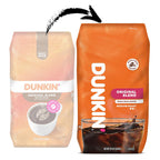 Dunkin' Original Blend 32 oz coffee bag side view