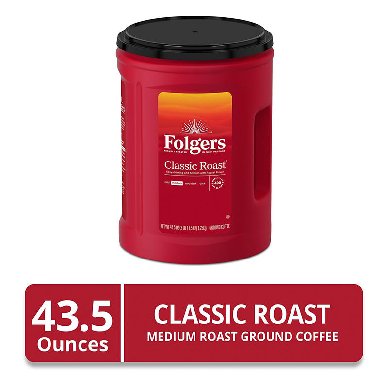 Folgers coffee medium roast pantry staple