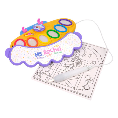 Crayola Magic Light Brush set with themed coloring pages