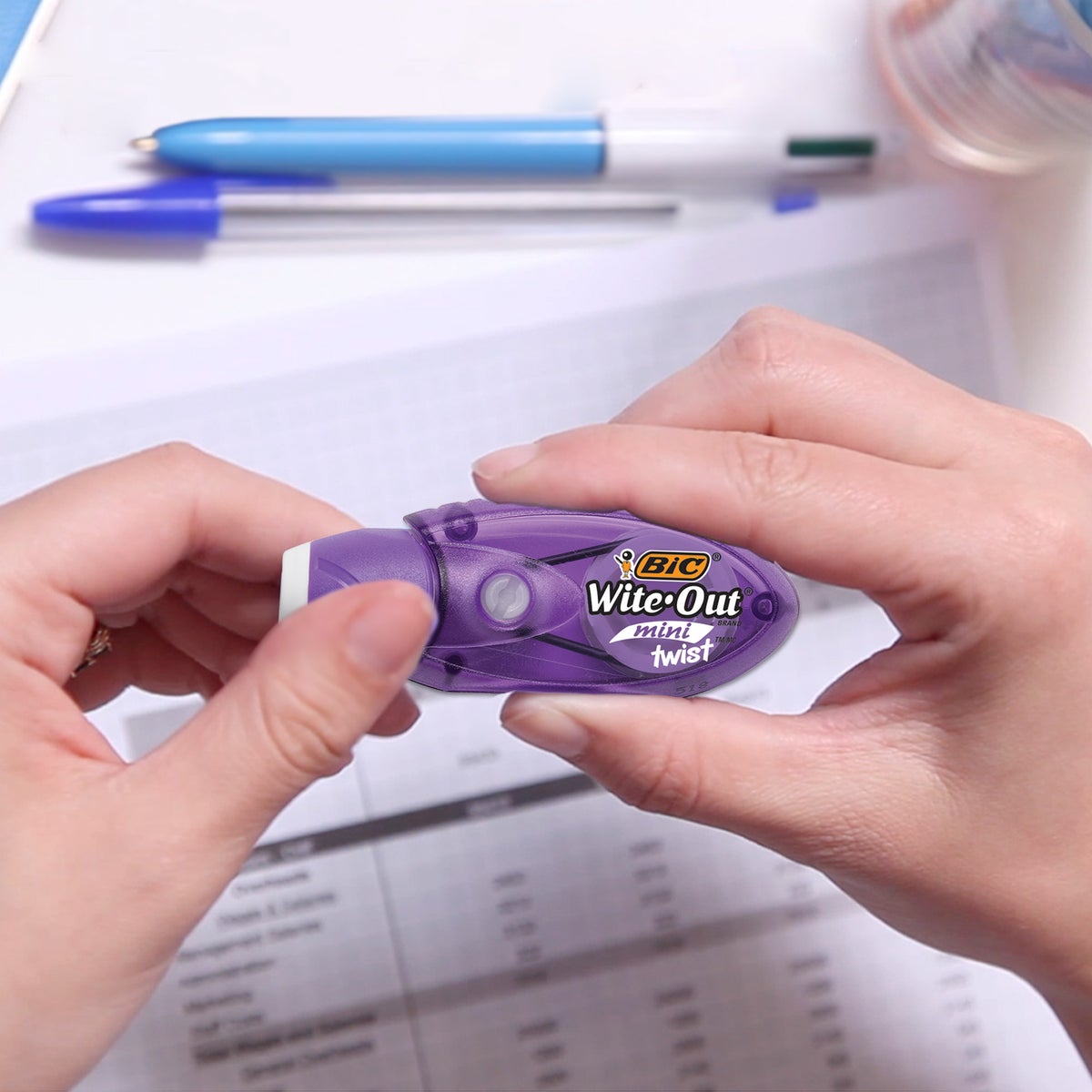 BIC Wite-Out tape for clean instant corrections
