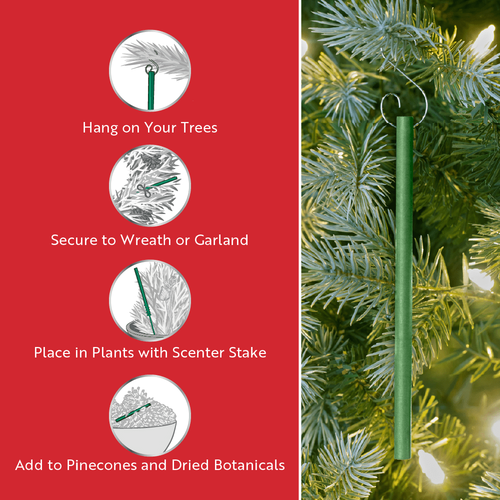 Scentsicles scented ornament sticks for seasonal décor