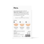 Hero Cosmetics hydrocolloid whitehead patches, 24-count pack