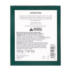 BEAUTYSPACE festive candle with pine and eucalyptus notes