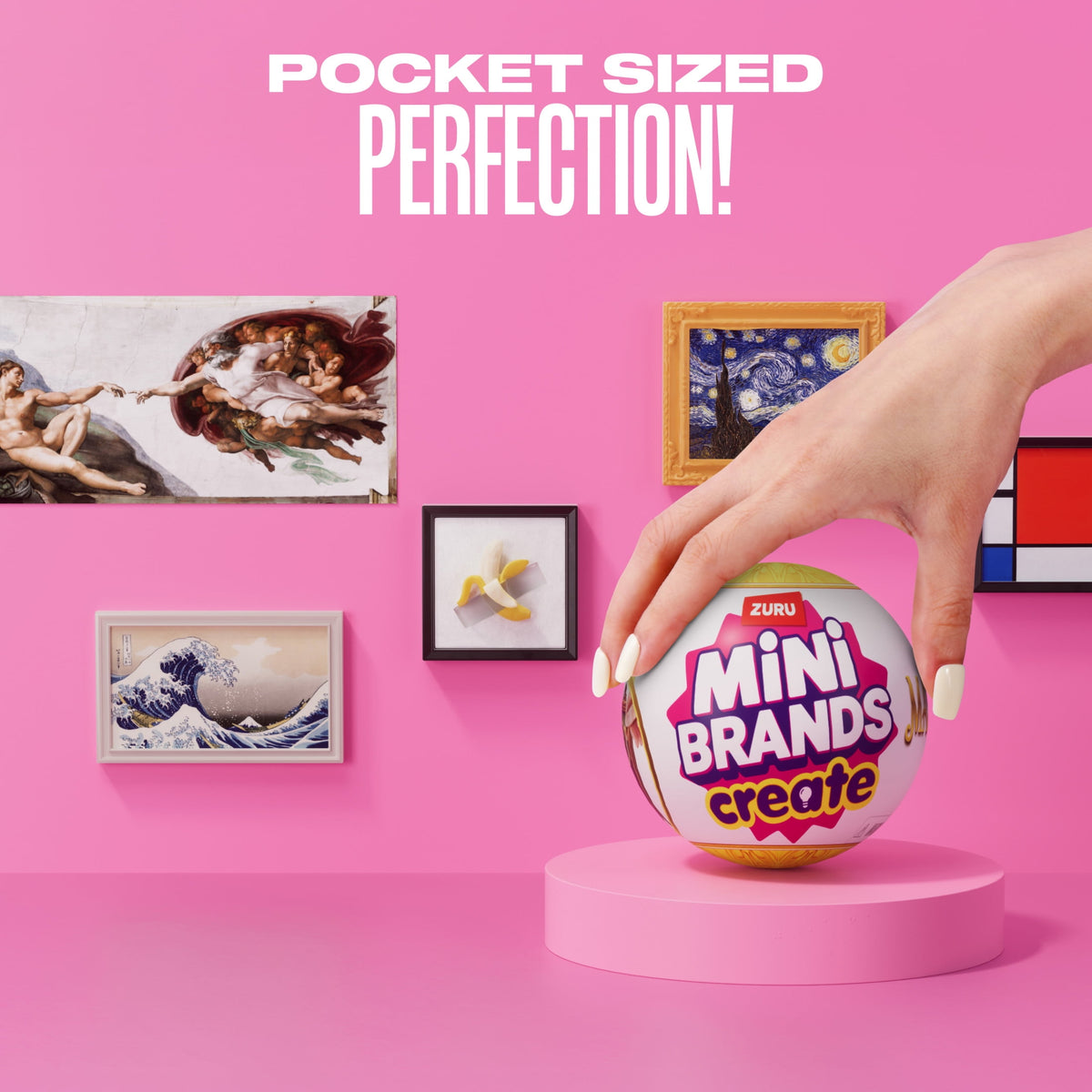 ZURU Mini Masterpieces collectible miniature art