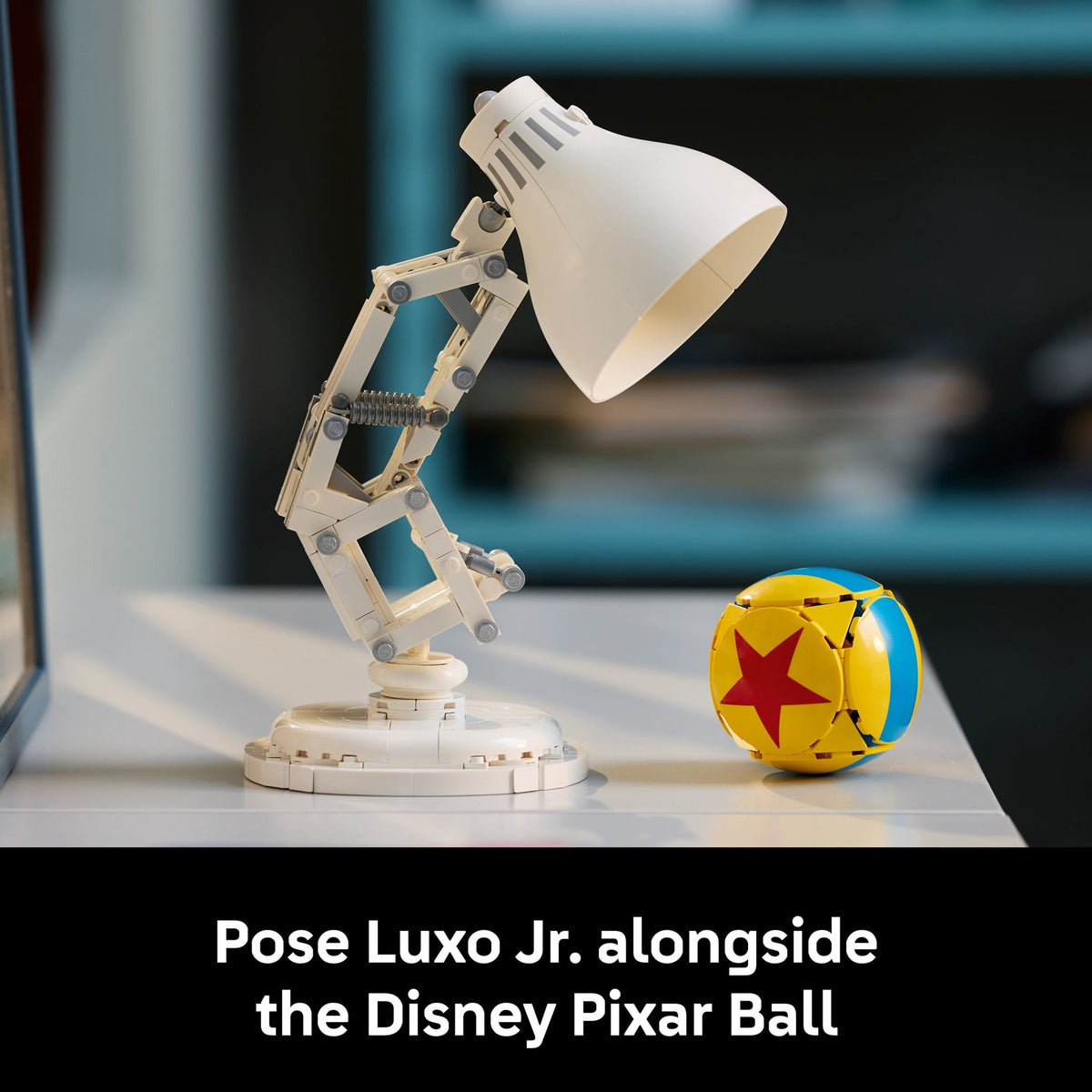 LEGO Luxo Jr. set with Pixar Ball