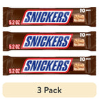 SNICKERS Fun Size Milk Chocolate Bars three-pack