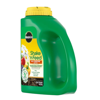 Miracle-Gro plant food bag for in-ground and container use