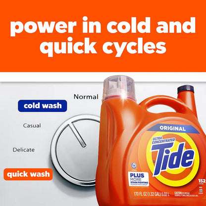 Tide detergent 152 load value size