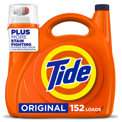 Tide laundry detergent Original scent front view
