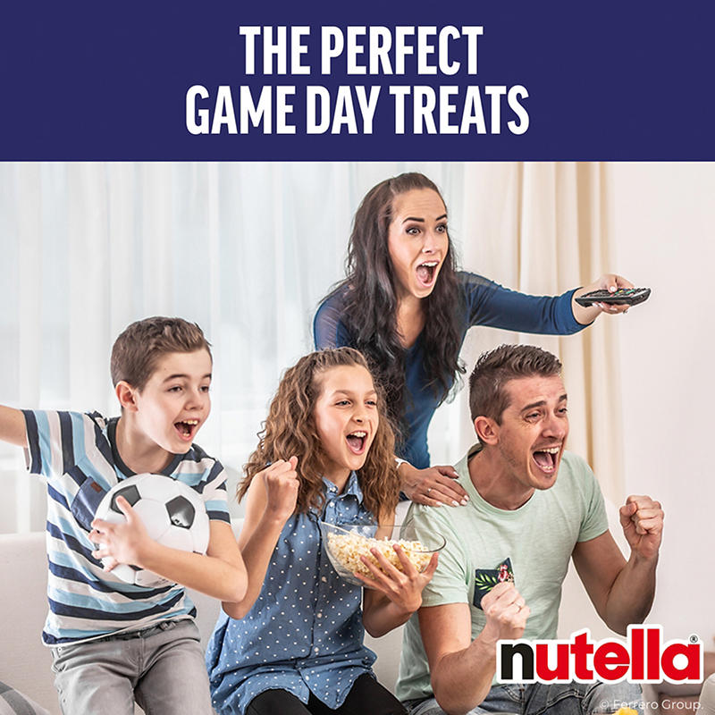 Nutella B-ready bars for lunchbox snacking